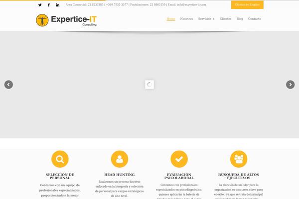 Site using SlideWizard plugin