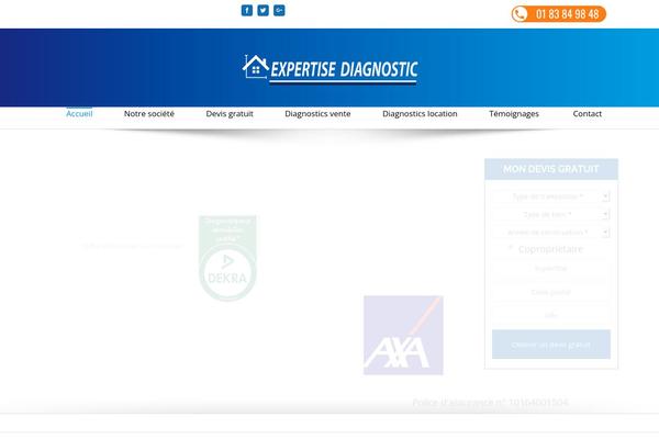 Avada Child theme site design template sample