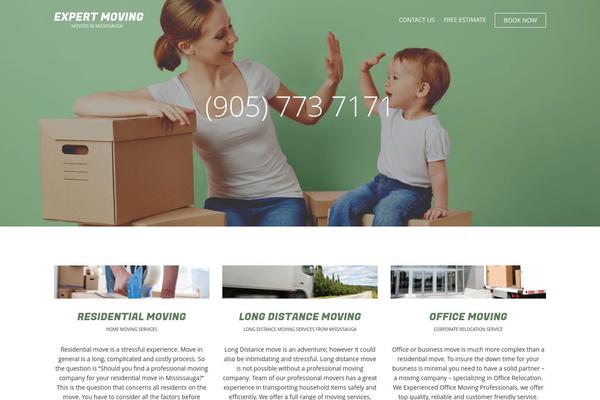 expertmoving.ca site used Expert