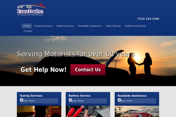 expertowinc.com site used Expert-tow