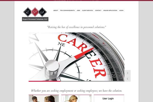 The Practice theme site design template sample