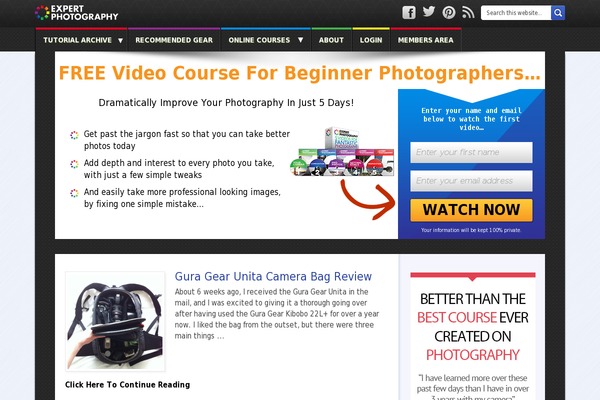 Expert theme site design template sample