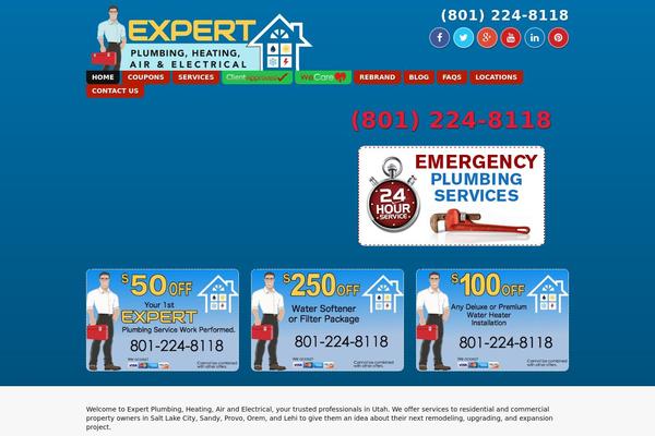 expertplumbingutah.com site used Benfranklin