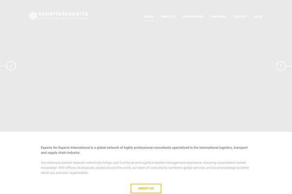 Global Logistics theme site design template sample
