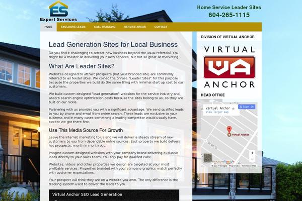 Dynamik Gen theme site design template sample