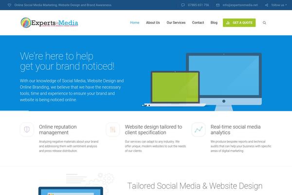 SEOWP theme site design template sample