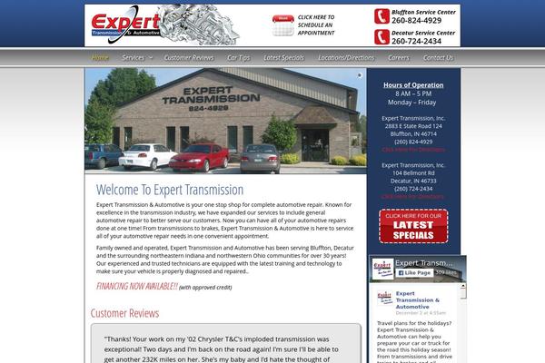 Ultimatum theme site design template sample