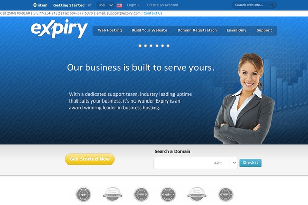 expiry.com site used Expiry