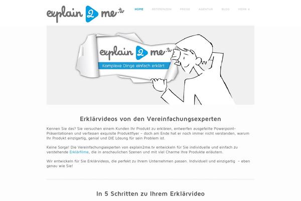 Ikaros theme site design template sample
