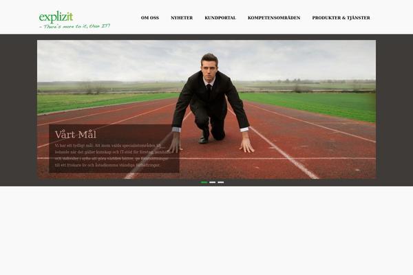 Enigmatic theme site design template sample