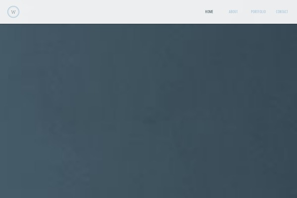 Cw theme site design template sample