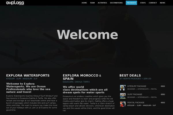 Popcorn2 theme site design template sample