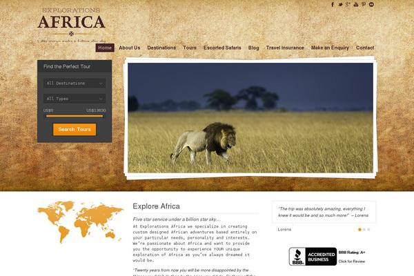 Midway theme site design template sample