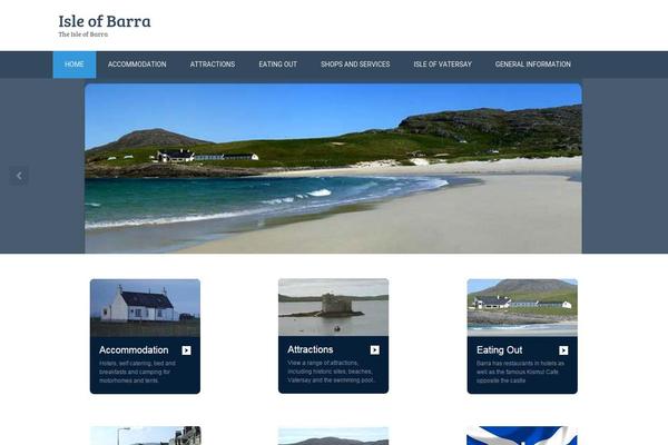 explore-isle-of-barra.co.uk site used Flatonpro