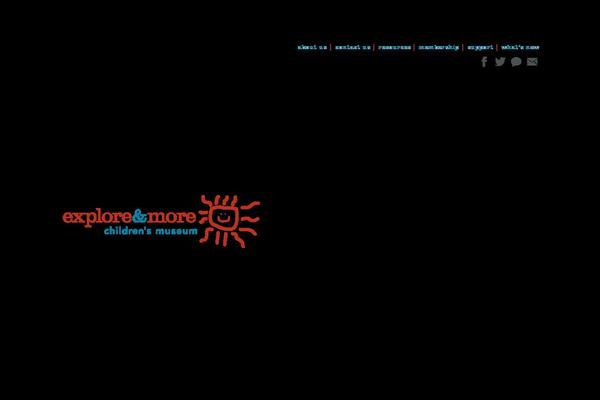 Explore theme site design template sample