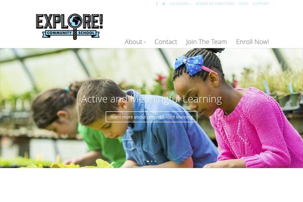 Divi theme site design template sample