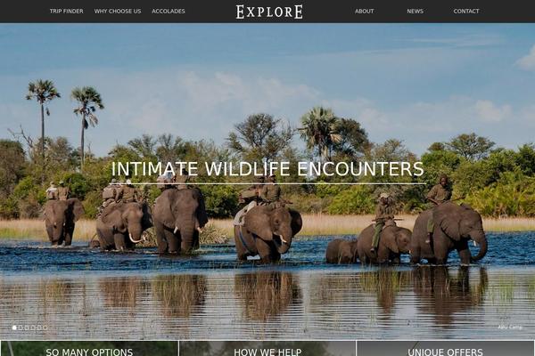 exploreinc.com site used Exploreafrica2.0