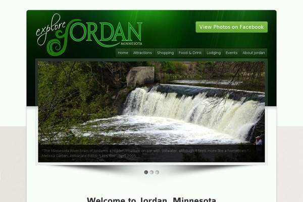 Options theme site design template sample