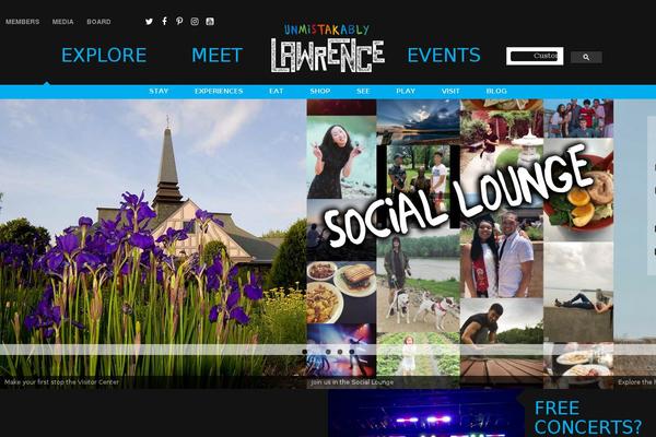 explorelawrence.com site used Explore-lawrence