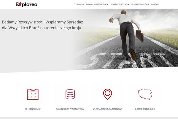 exploreo.pl site used Exploreo