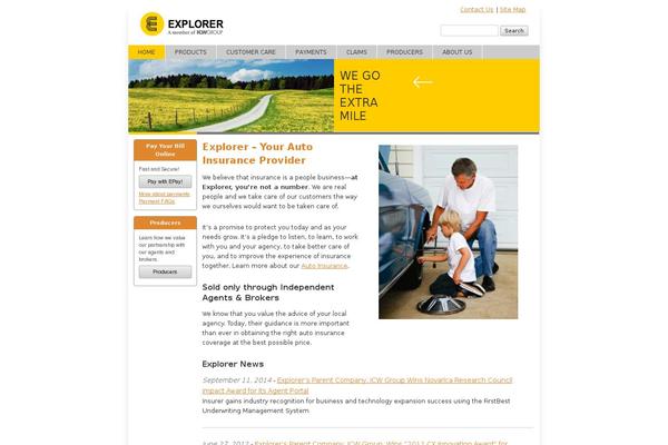 explorer-insurance.com site used Explorerinsurance