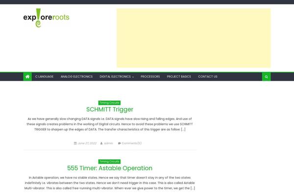 Newspaper Lite theme site design template sample