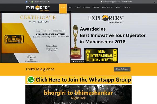 Tour Package V1.02 theme site design template sample