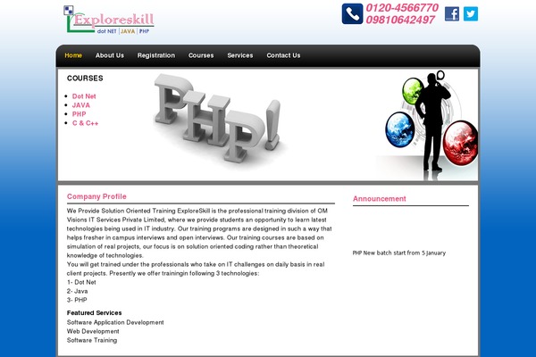 Amped Child theme site design template sample