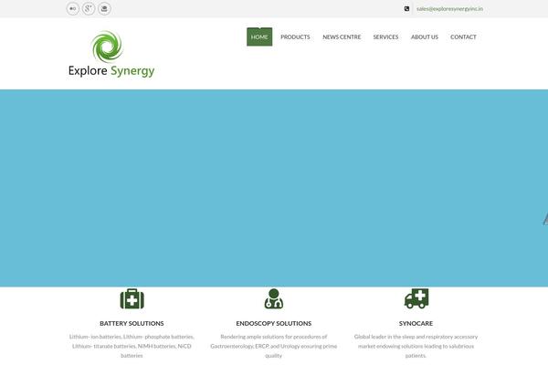 SoulMedic theme site design template sample