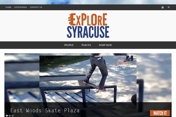 PRESSO theme site design template sample