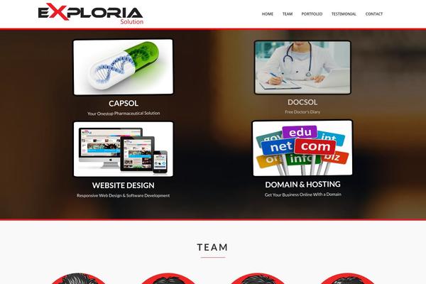 Souffle theme site design template sample