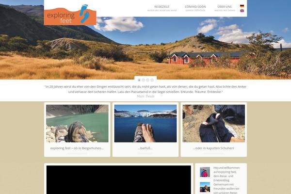 exploringfeet.com site used Gretchen