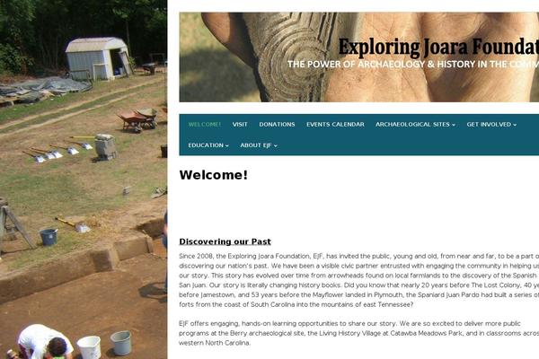 exploringjoara.org site used Lectura Lite