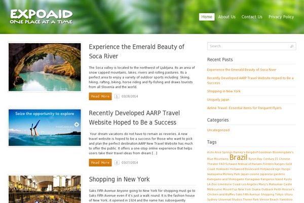 Midway theme site design template sample