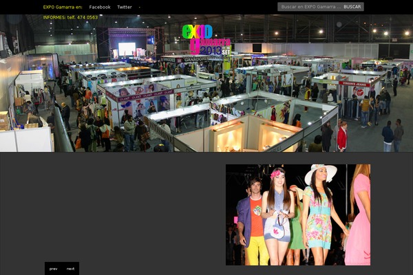 expogamarra.pe site used Django