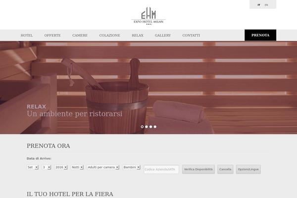 Anchor theme site design template sample