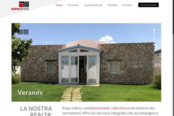 BeTheme Child theme site design template sample