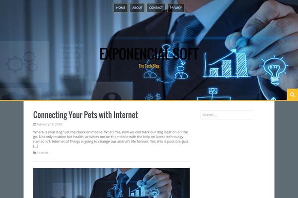 Amplify theme site design template sample