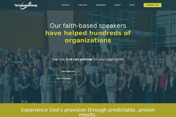 exponentialgroup.org site used Exponentialgroup