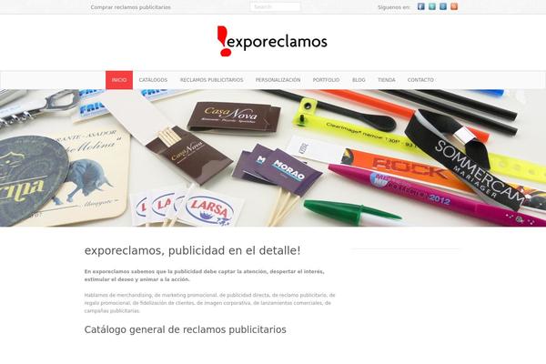 Minimal theme site design template sample