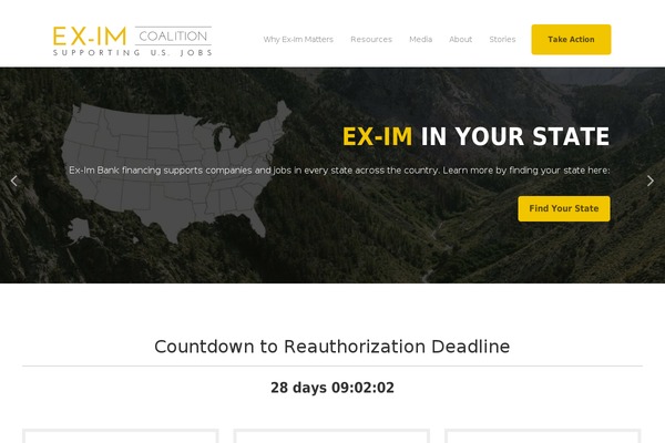 exportersforexim.org site used Exim