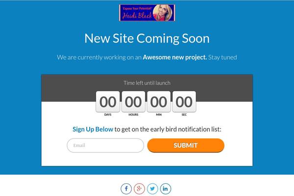 Pressive theme site design template sample
