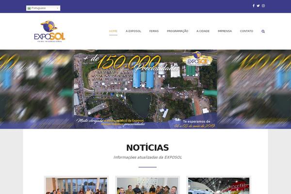 The-core-parent theme site design template sample