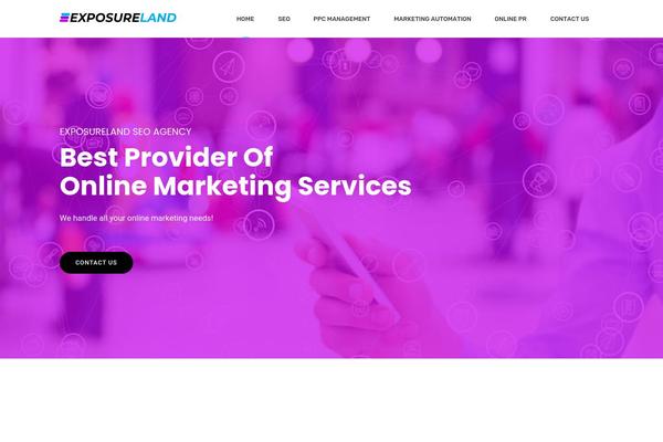 Unbound theme site design template sample