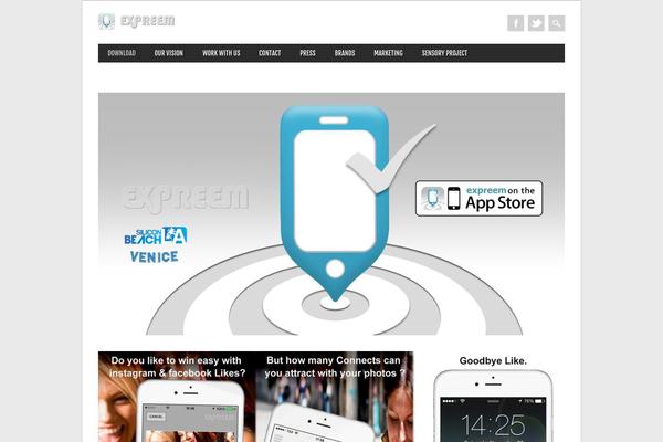 Magazino theme site design template sample