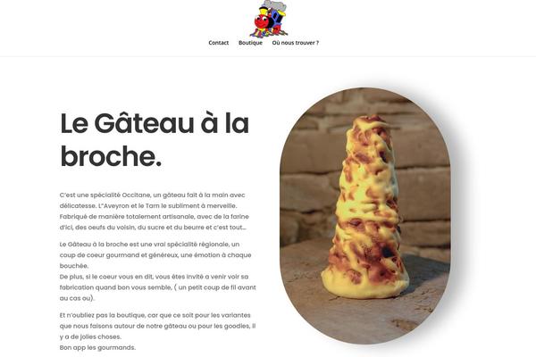 Divi theme site design template sample