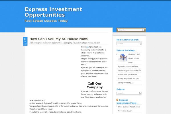 Presazine theme site design template sample