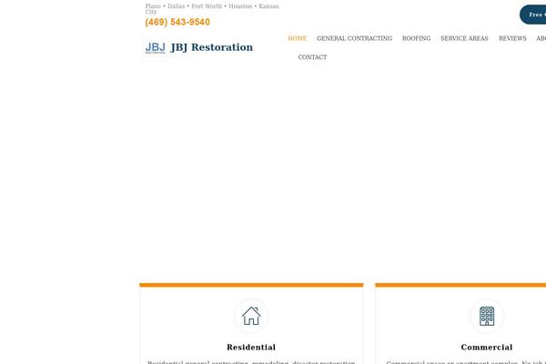Renovate theme site design template sample