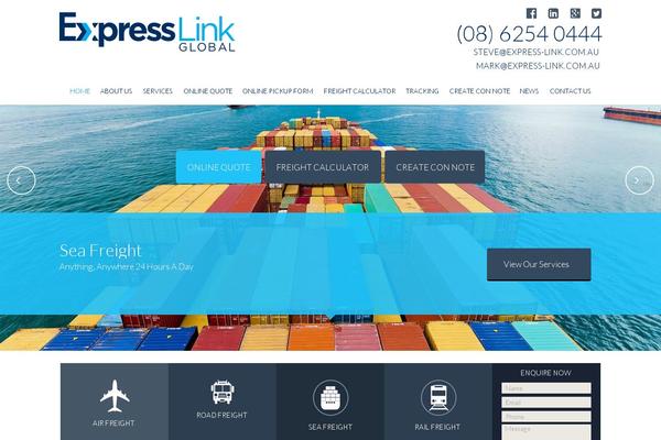 Titan theme site design template sample
