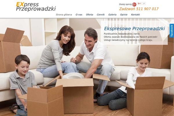 express-przeprowadzki.pl site used Express